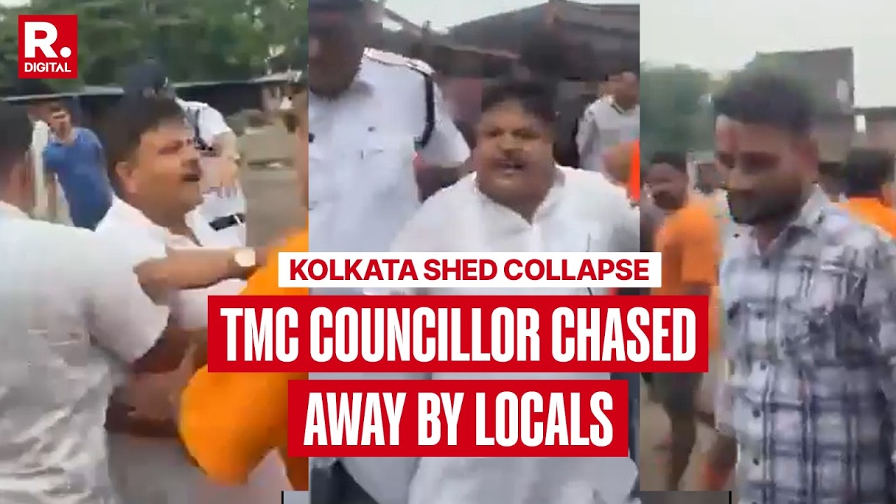Kolkata Shed Collapse: TMC Councillor Chased By Locals From Site, Accused Of Granting Clearances
