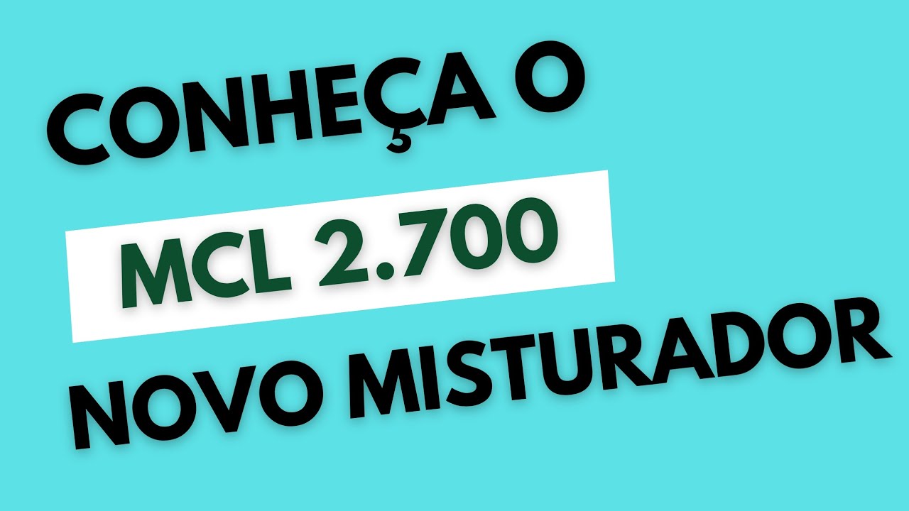 Conheça o novo misturador MCL, uma parceria entre DB Blocos e CRL Máquinas. 