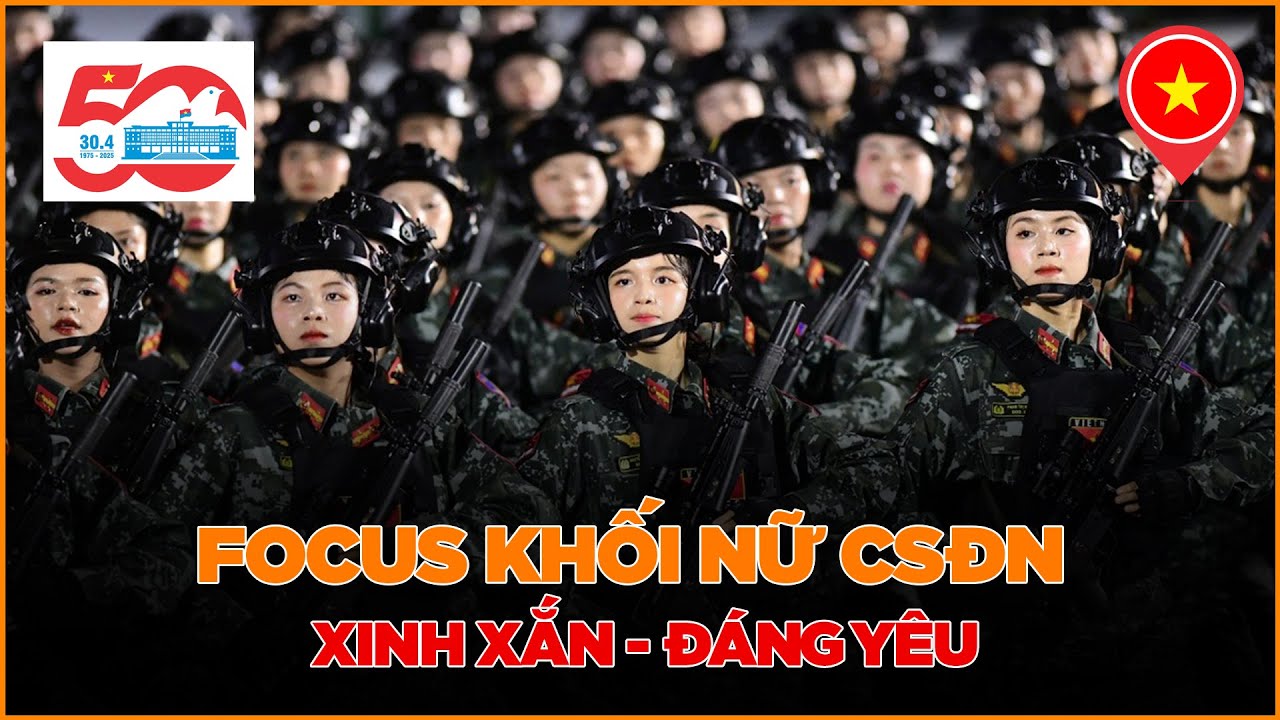 FOCUS | NHỮNG NỮ CẢNH SÁT ĐẶC NHIỆM 