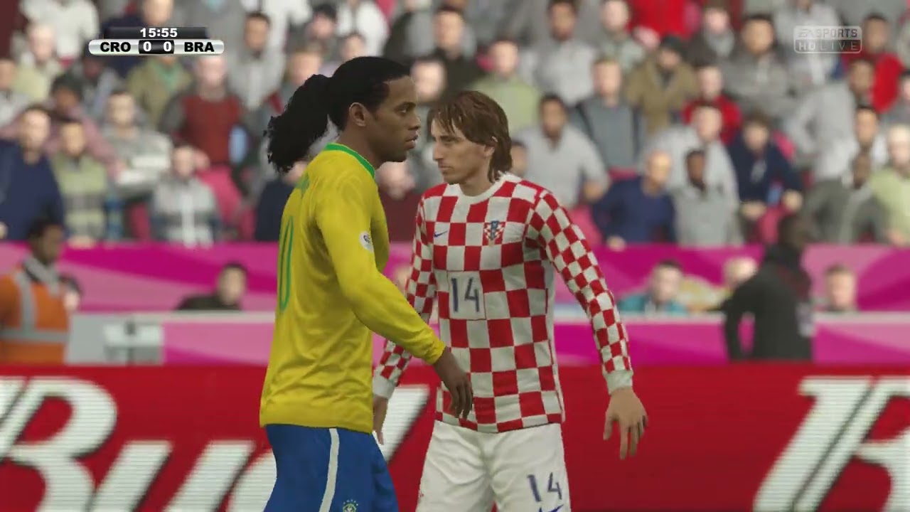FIFA 16 Patch Classic World Cup 2006 Ep1. Estreia Brasil x Croácia