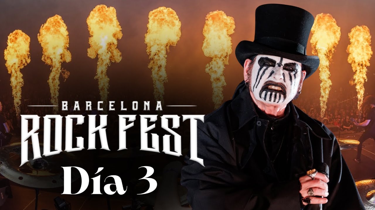 Barcelona Rock Fest 2025 ~ Resumen Sábado Día 3 | King Diamond, Udo Dirkschneider y más