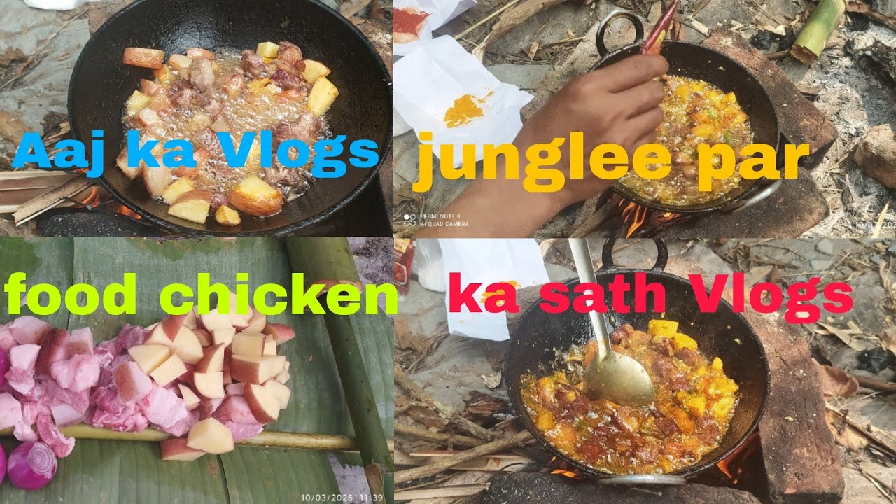 Aaj ka Vlogs junglee par food chicken ka sath Vlogs 