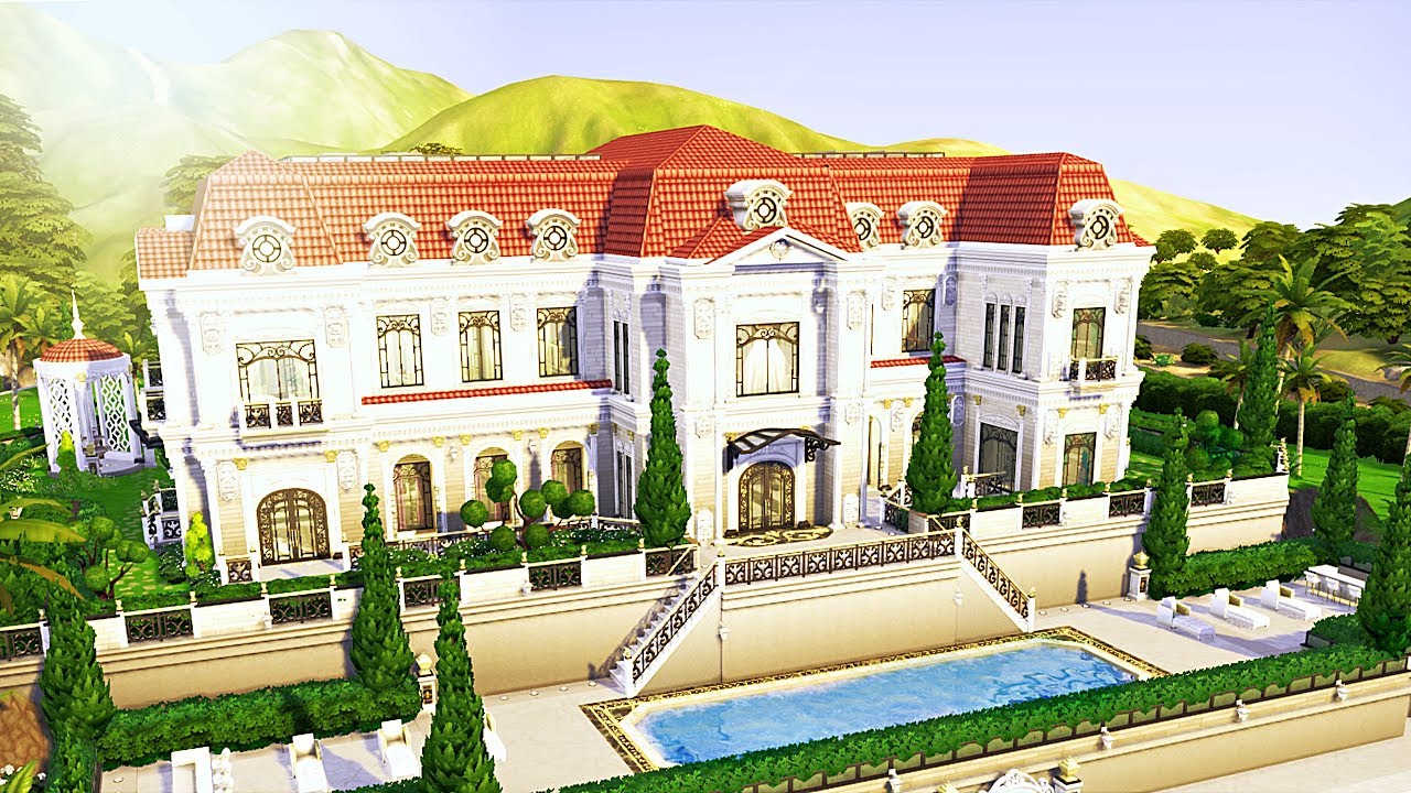 CELEBRITY MANSION - 1.3 MILLION $$$ | Sims 4 Speed Build
