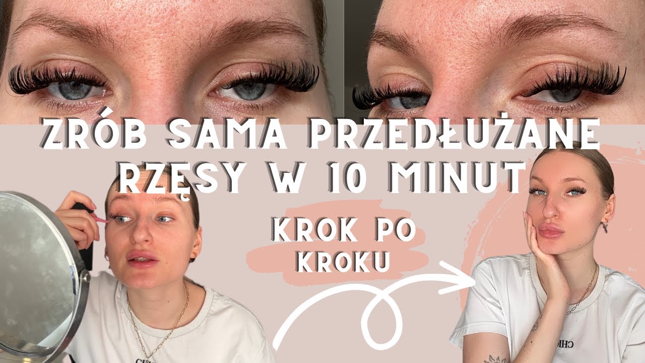 rzęsy bondingowe - jak je zakładać, ściągać i jak o nie dbać? *krok po kroku*