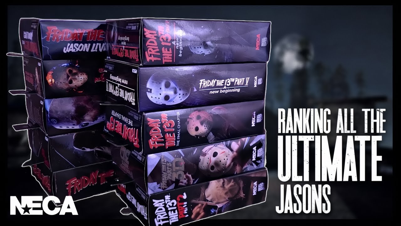 My Ranking Of ALL The NECA Friday The 13th Ultimate Jason Voorhees Figures! | @The Review Spot