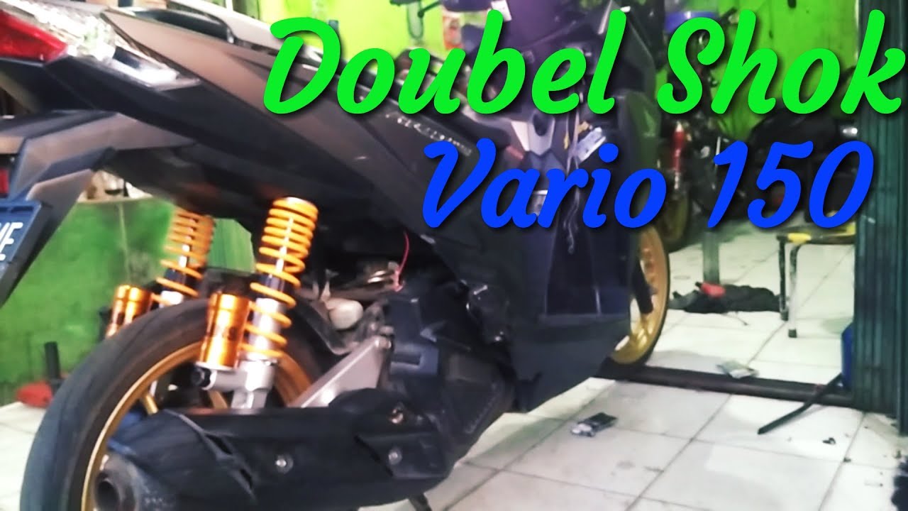 Vario 150 Double Shock Belakang-Pakai arm PCX