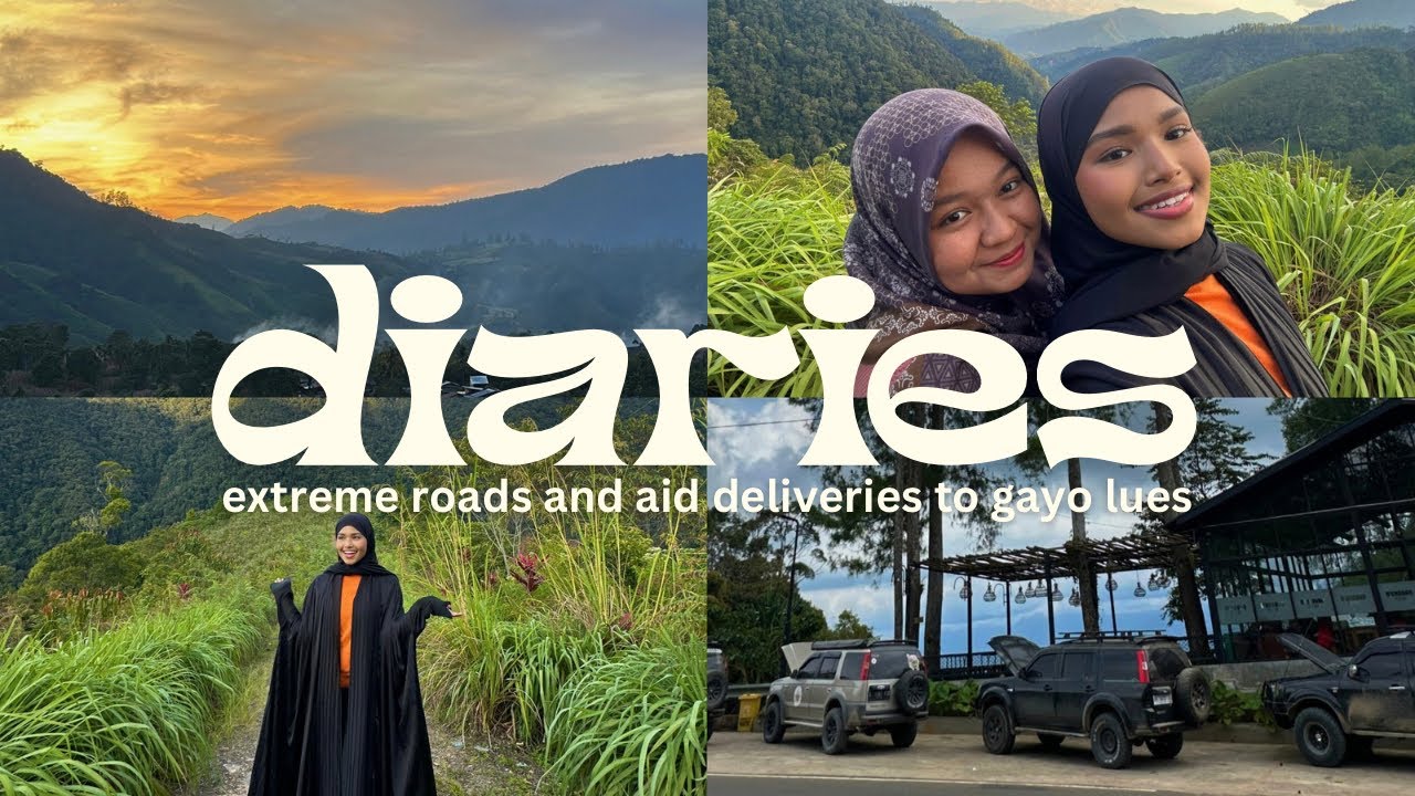 Gayo Lues ♡ Extreme Roads, Landslides, & Delivering Aid Across Aceh with FEVCI | Syarifah Aqis