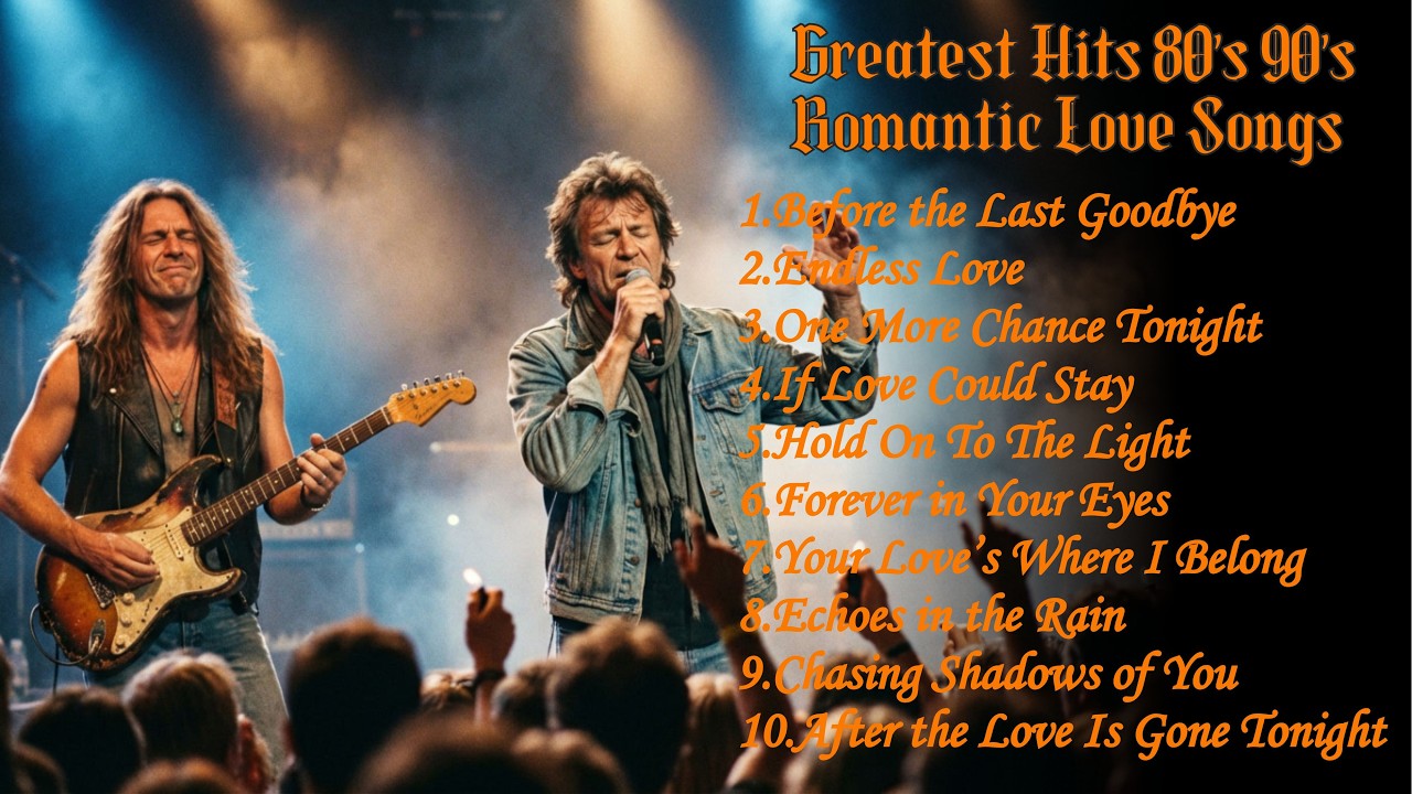 🎙️ Best Romantic Love Songs 80s & 90s 💖 Soft Rock Ballads 