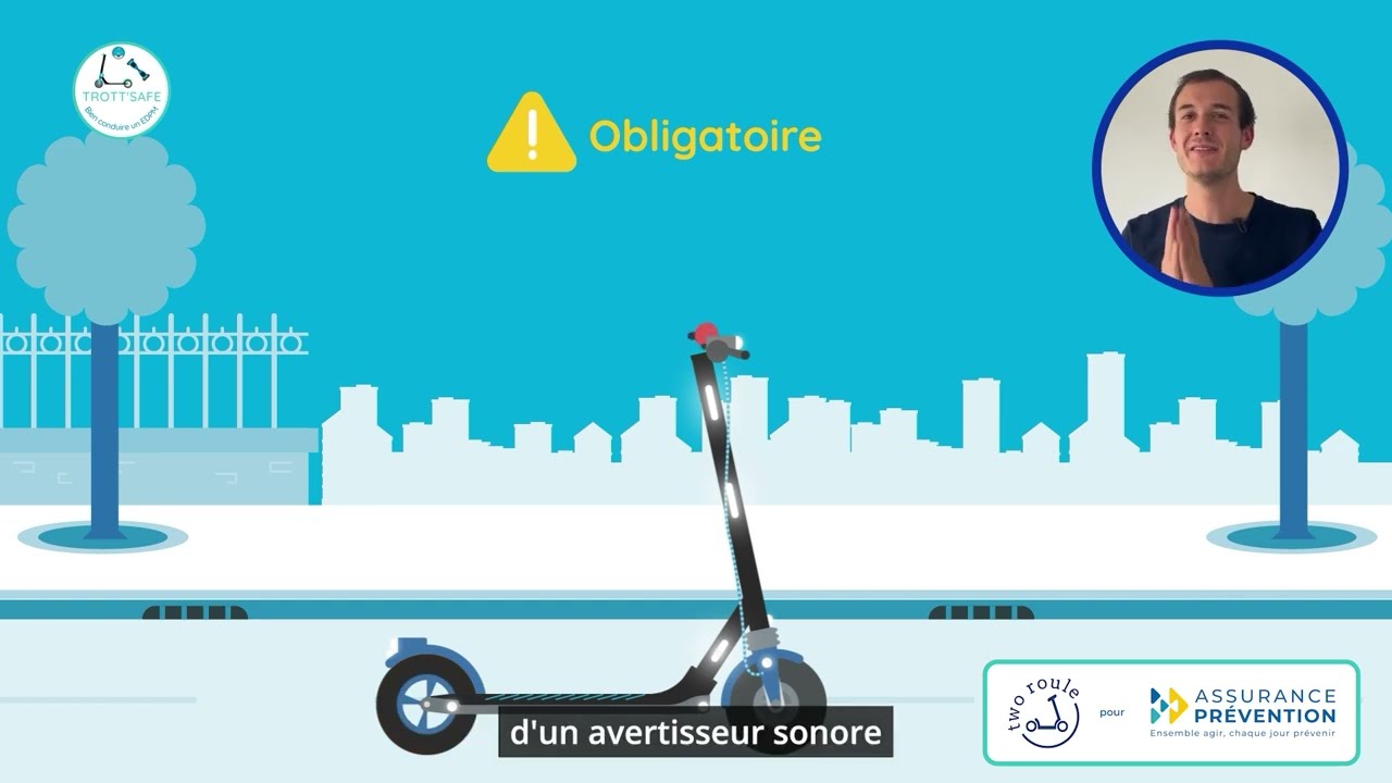 Quelles règles respecter en trottinette électrique / EDPM ? | Trott'Safe - Assurance Prévention