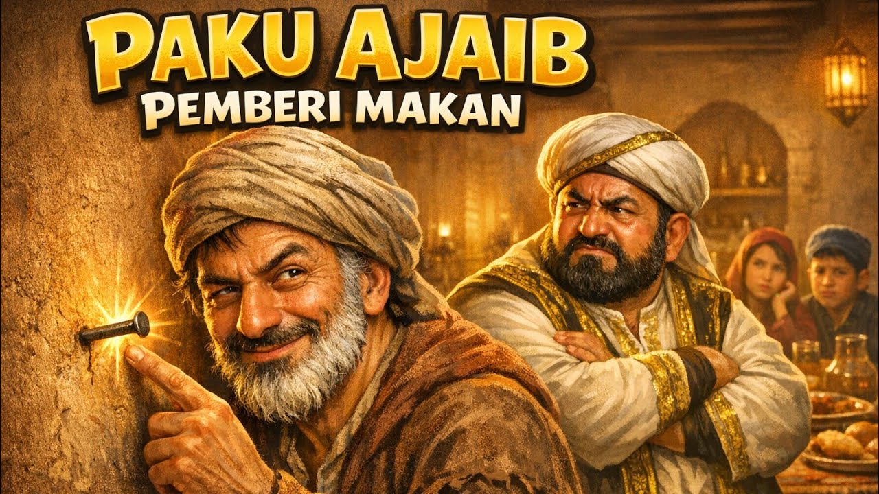 DILUAR NALAR!!! Abu Nawas Selalu Kenyang Berkat Paku Ajaibnya