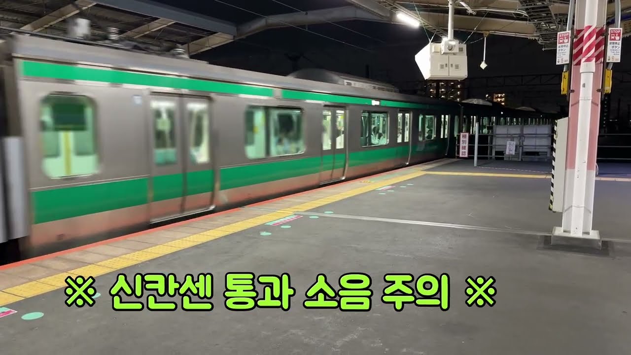 [4K] JR동일본 사이쿄선 무사시우라와행 무사시우라와역 종착 안내방송(E233계 7000번대 138편성)