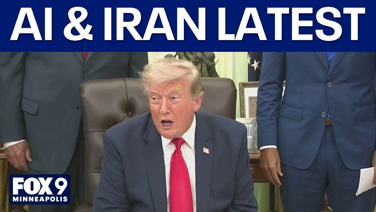 AI restrictions, Iran latest and Dulles International Airport remodel: Trump details