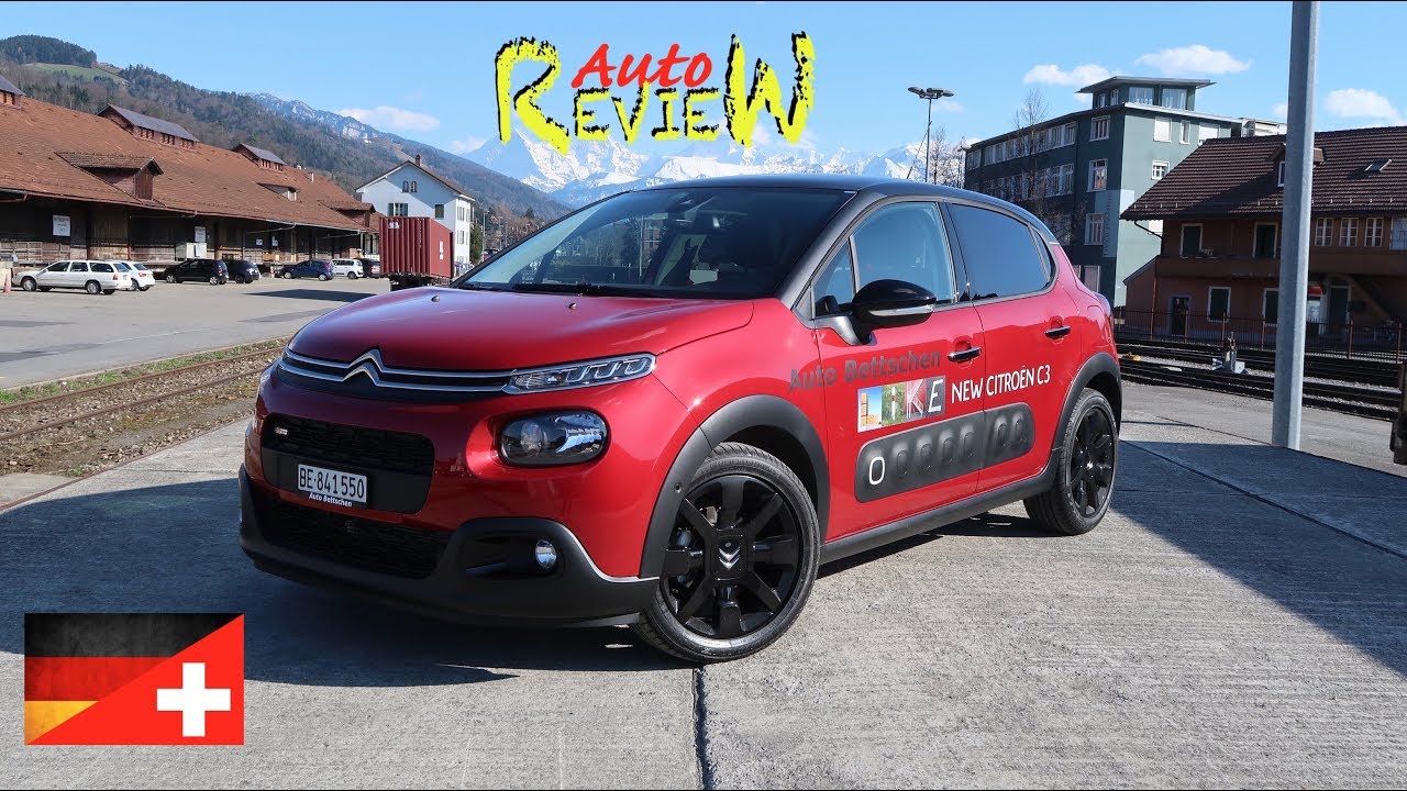 2017 Citroen C3 1.2 Pure Tech Shine | AutoReview | Schweiz | Episode 59 [DE]