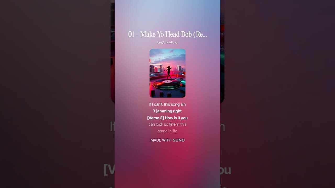 Make Yo Head Bob   Vid