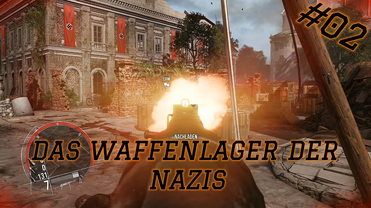 ENEMY FRONT GAMEPLAY GERMAN #02 - DIE SABOTAGE IM WAFFENLAGER DER NAZIS 100%UNCUT (PC 4K UHD