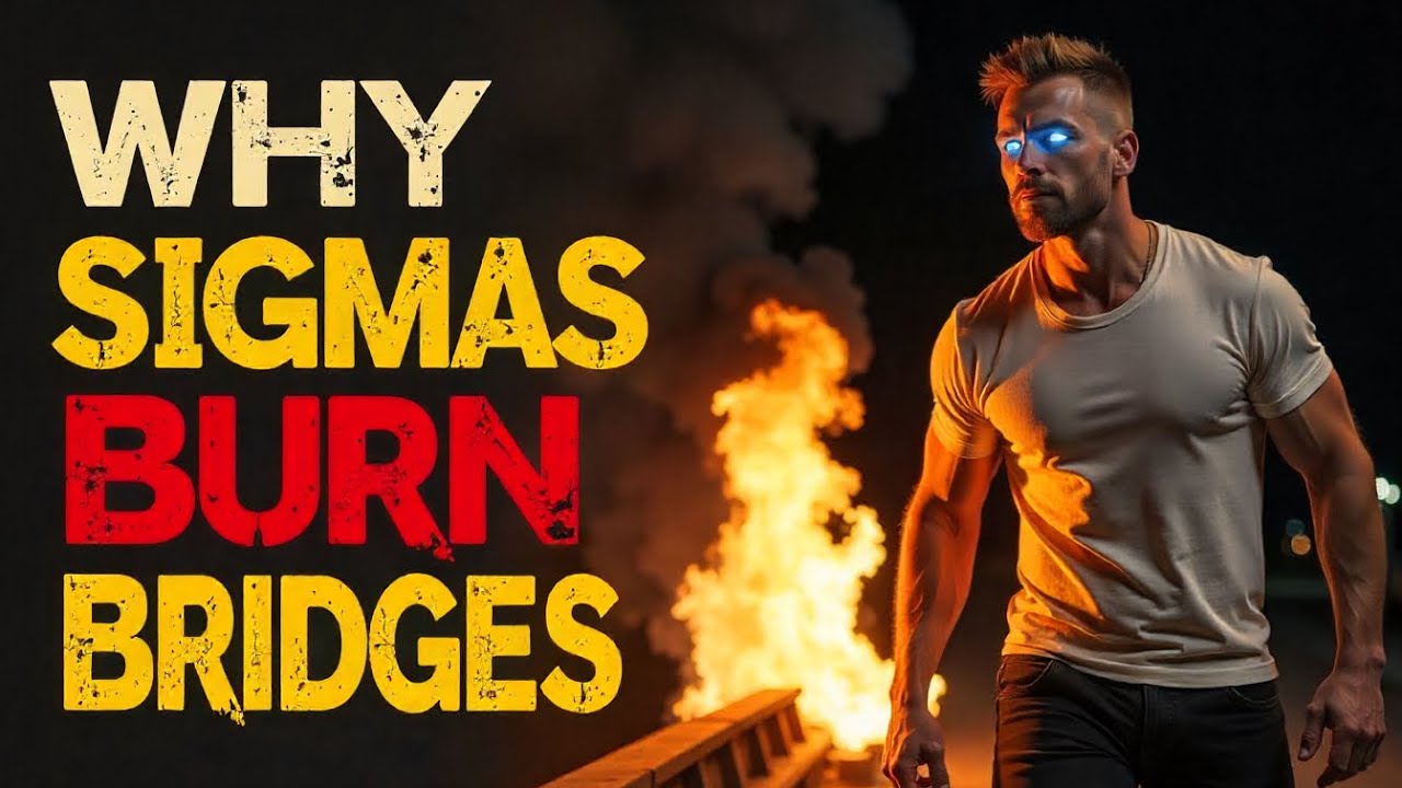 Why Sigma Males Burn Bridges While Others Beg for Validation