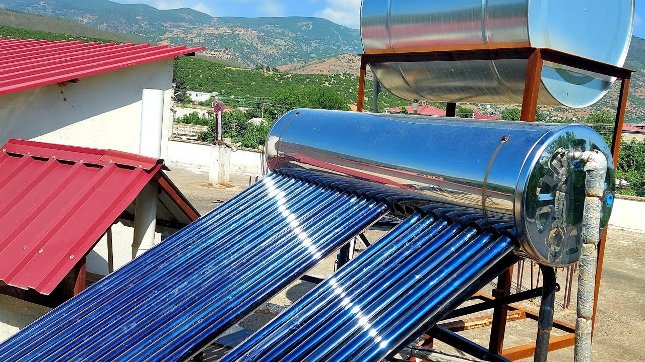 Güneş enerjisi temizliği. Vakumlu cam tüp temizliği.