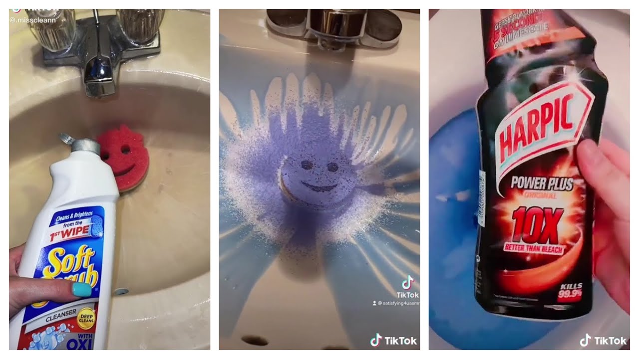 Cleaning ASMR Compilation 🚿🧼