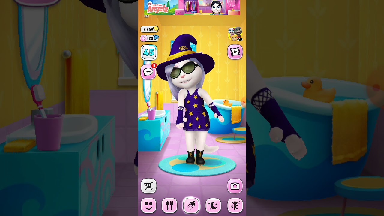 My Talking Angela New Video Best Funny Android GamePlay #7980