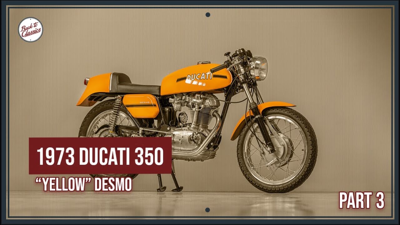Реставрация мотоцикла Ducati 350 “Yellow” Desmo 1973 года (Часть 3) - Назад к классике