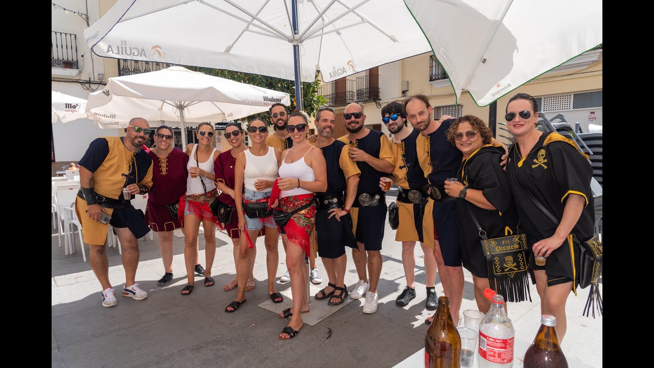 2023 07 29 Desfilada informal de Moros i Cristians a Almoines 4K
