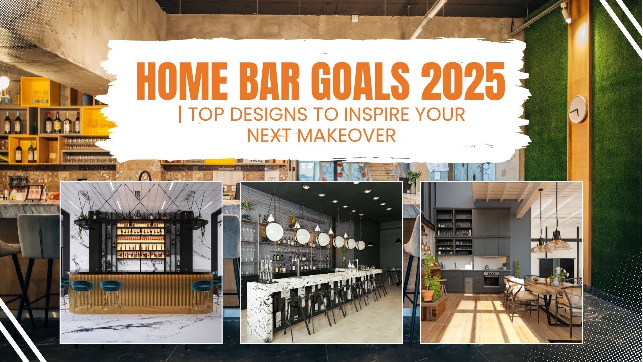 Home Bar Goals 2025 | Top Designs to Inspire Your Next Makeover