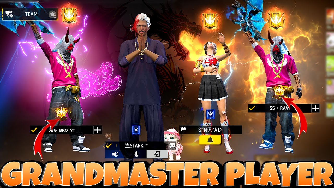 Global Top 1 Grandmaster Girl call me Noob😤 आजा 1 vs 4 में !! 😂