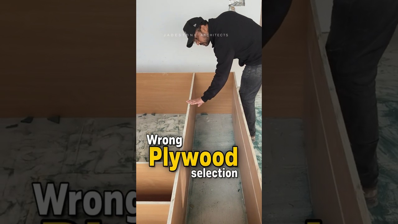 How to check plywood before buying. #jadestonearchitects #transformyourhome #interiordesign  #home