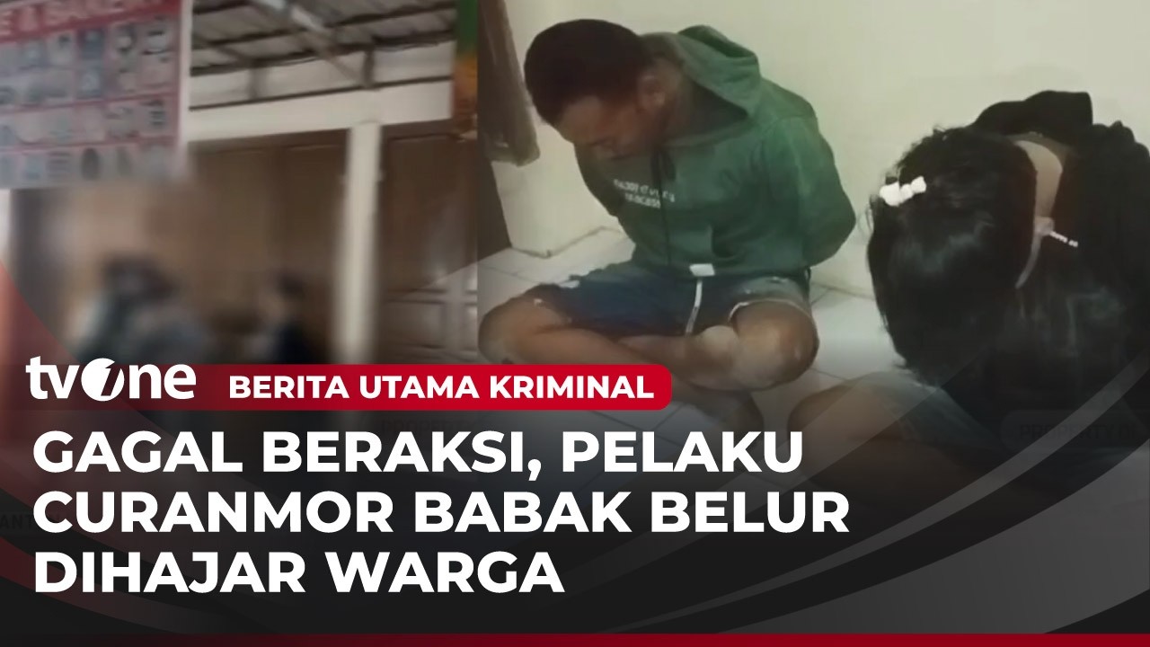 Curanmor di Serang Nyaris Tewas Dihakimi Warga usai Aksinya Kepergok Korban | Berita Utama Kriminal