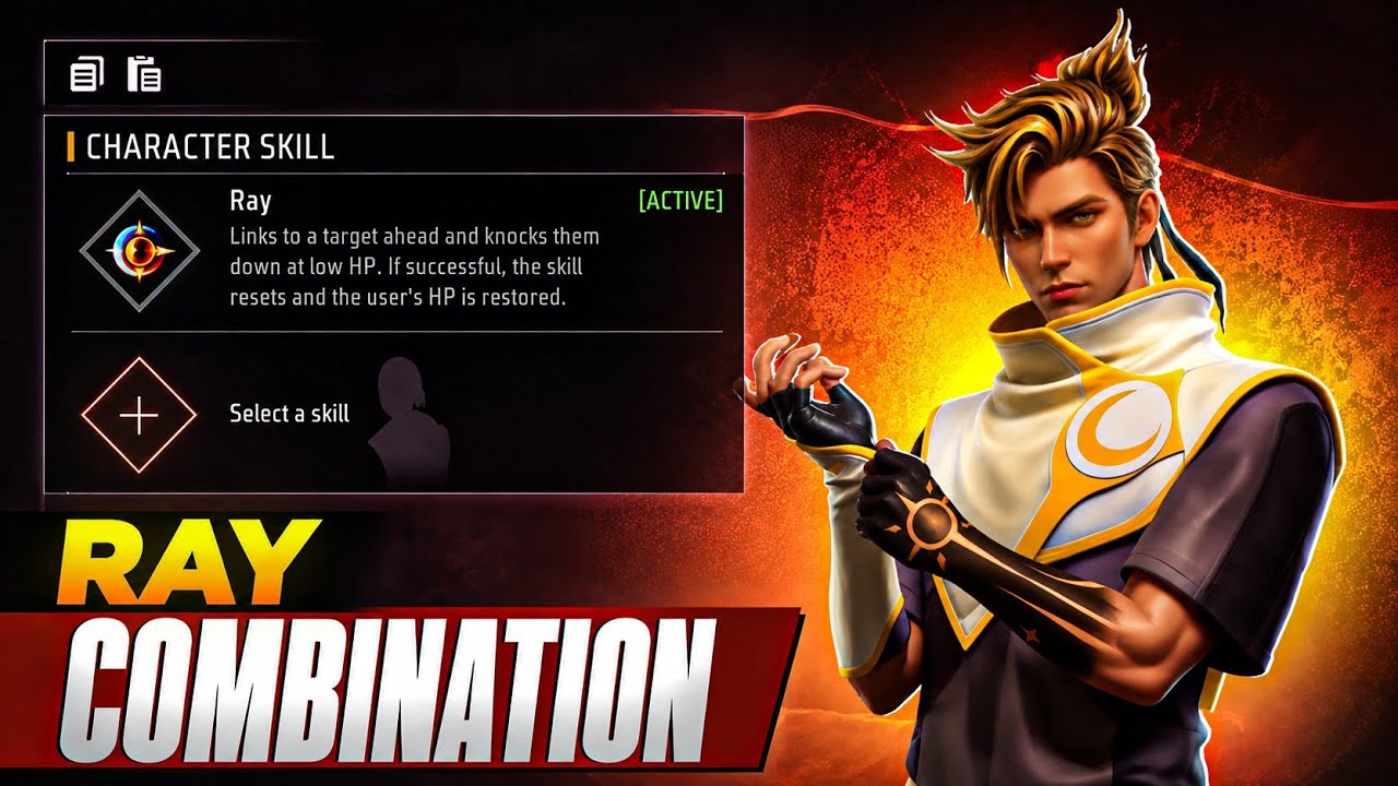Ray+ This Character Combo | Unbeatable Combination| How to use Ray 