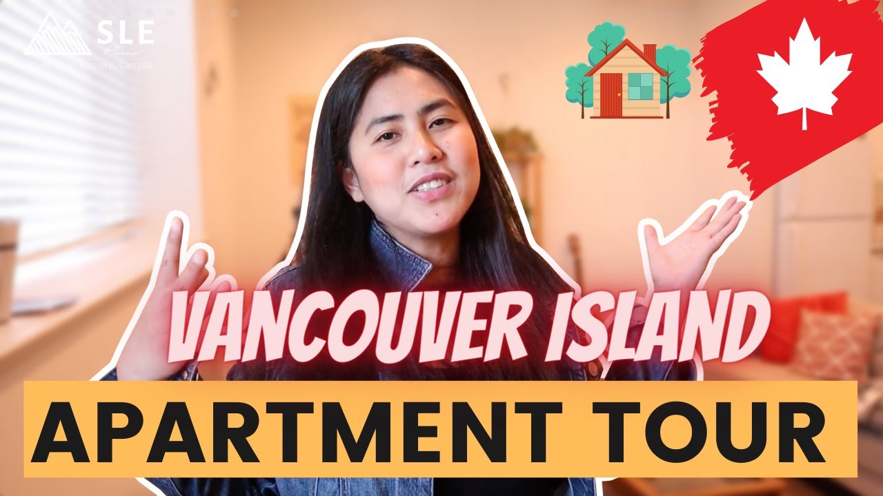 OUR APARTMENT TOUR -  VANCOUVER ISLAND | Oceanfront View for INTERNATIONAL STUDENTS in CANADA!