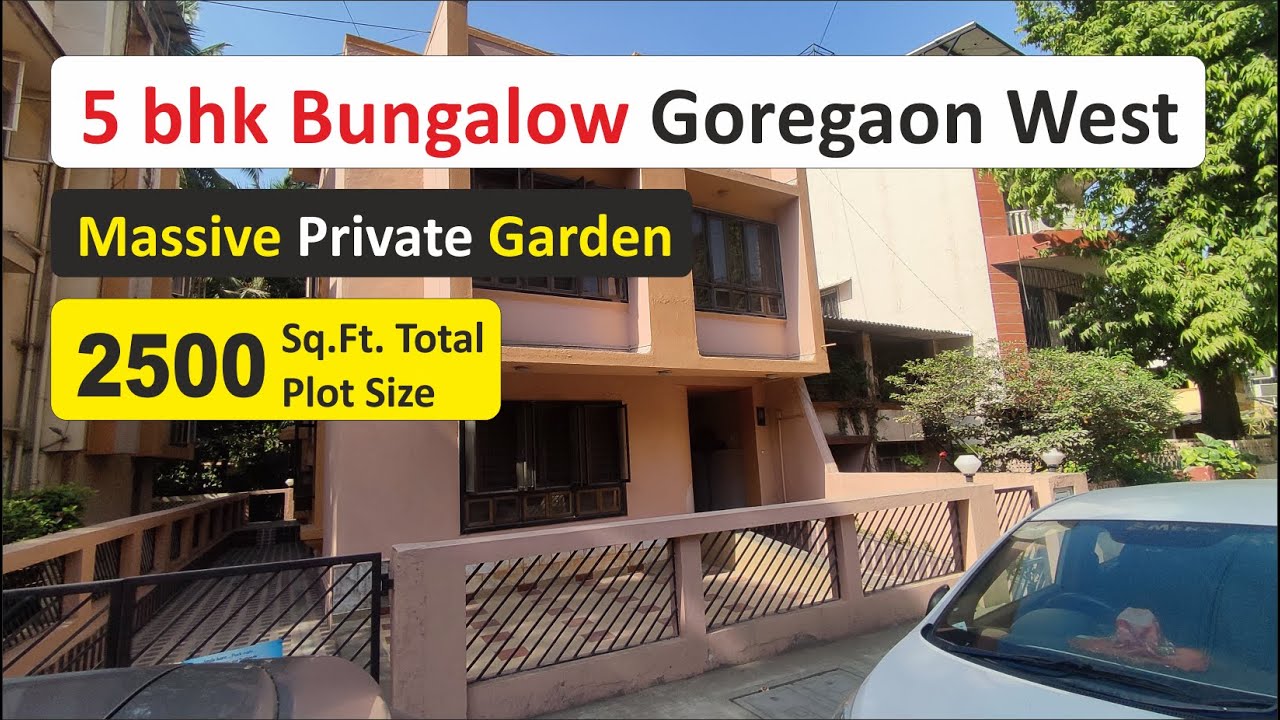 5 bhk Bungalow in Goregaon West I Ready to Move 5 bhk in Goregaon I 5 bhk Villa in Mumbai