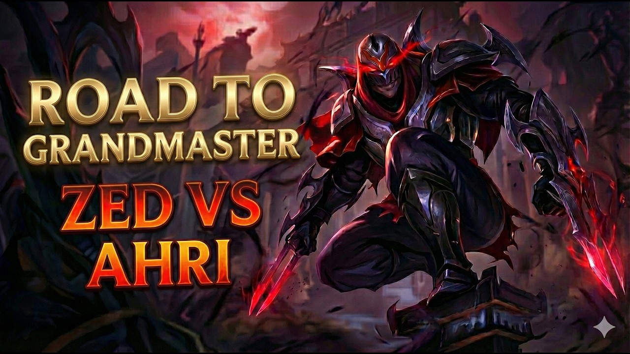Road to GRANDMASTER | Zed vs Ahri