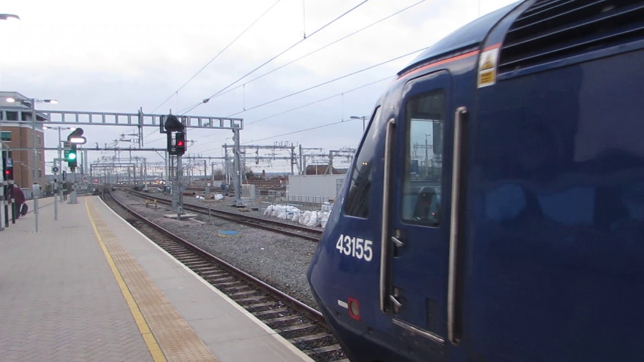 GWR Class 43155-43031 Departures Reading for Penzance