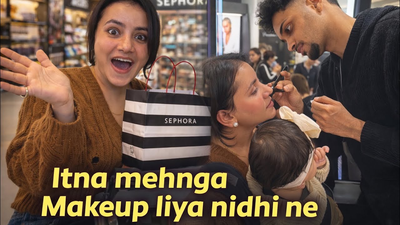 Nidhi Ne Liya Itna Mehnga Makeup 😱