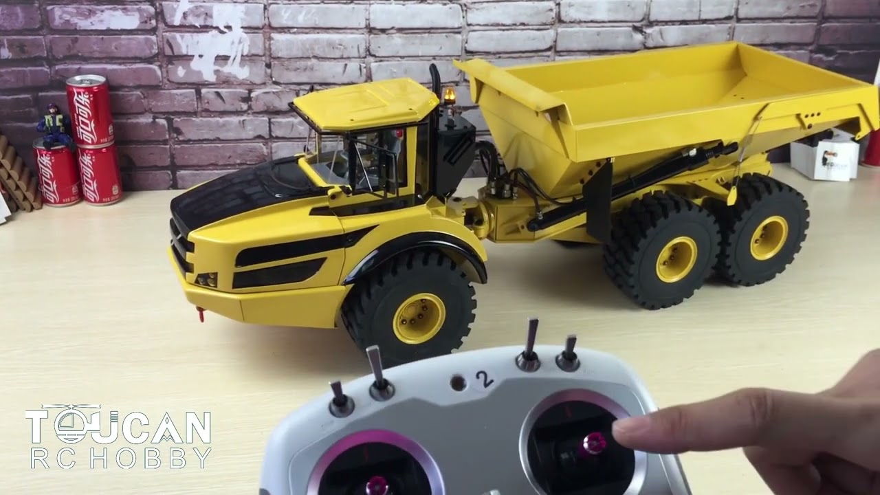 XDRC 1/14 RC Hydraulic Articulated Truck 6*6