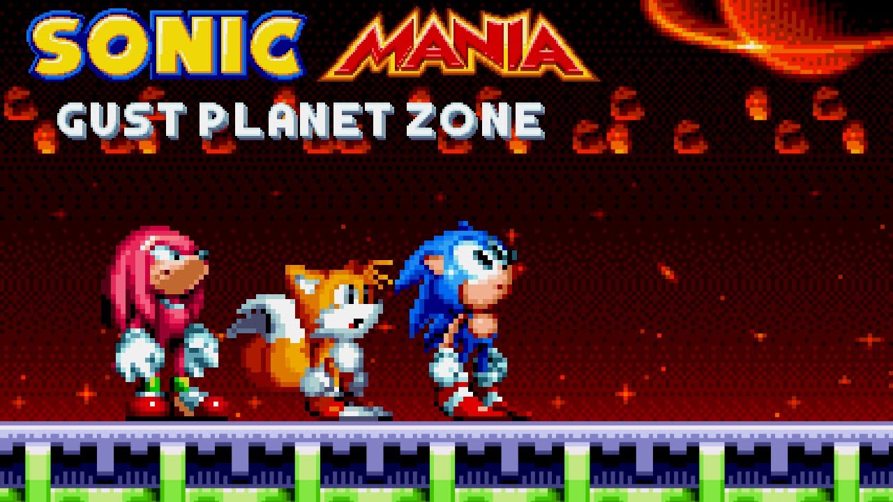 Sonic Mania Mod: Gust Planet Zone ACT 1 [Sonic Mod]