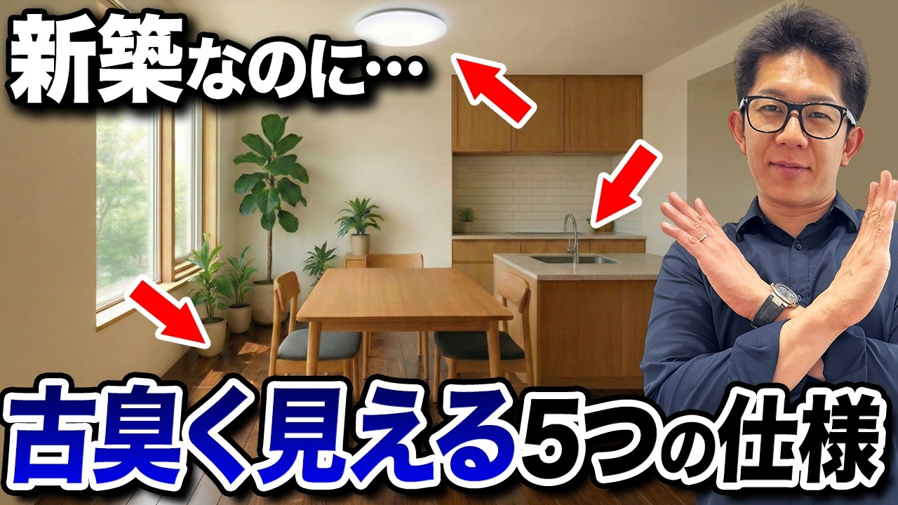 【それ…“10年前の標準仕様”です！】新築なのに古臭く見える仕様5選！新旧トレンドを徹底解説！