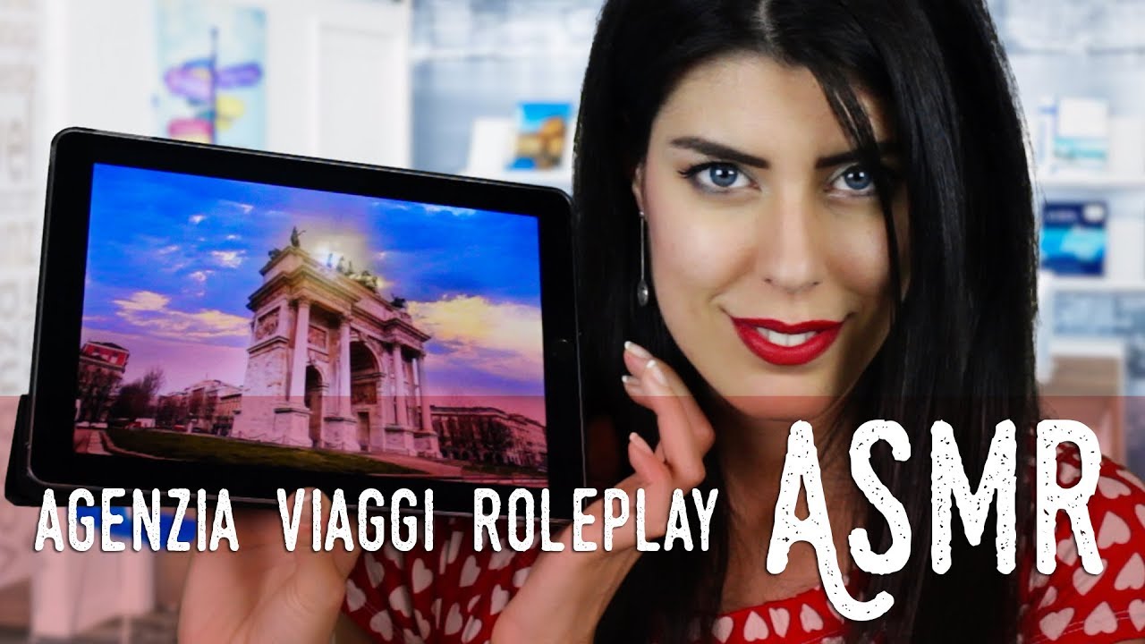 ASMR ita - 🌏 Agenzia di VIAGGI Roleplay · Tour di MILANO (Soft Spoken)