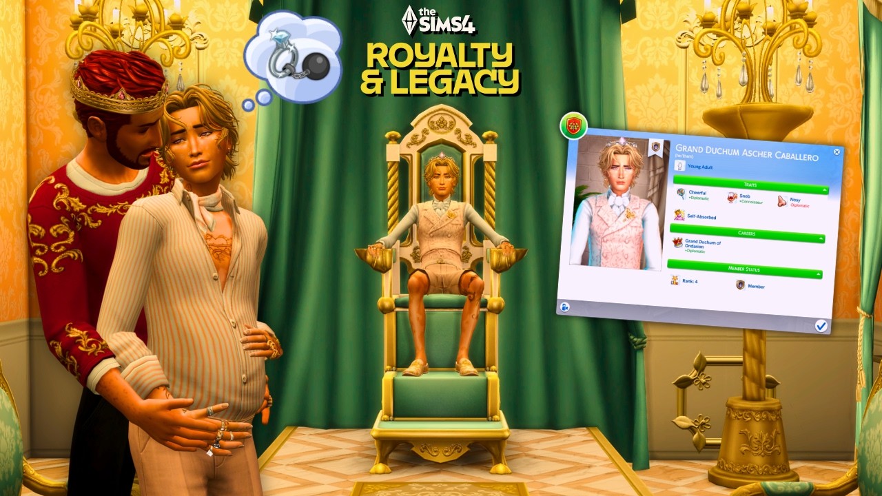 baby trapped the grand duke 👶|🫅⚔️Royalty & Legacy Early Access (EP2)