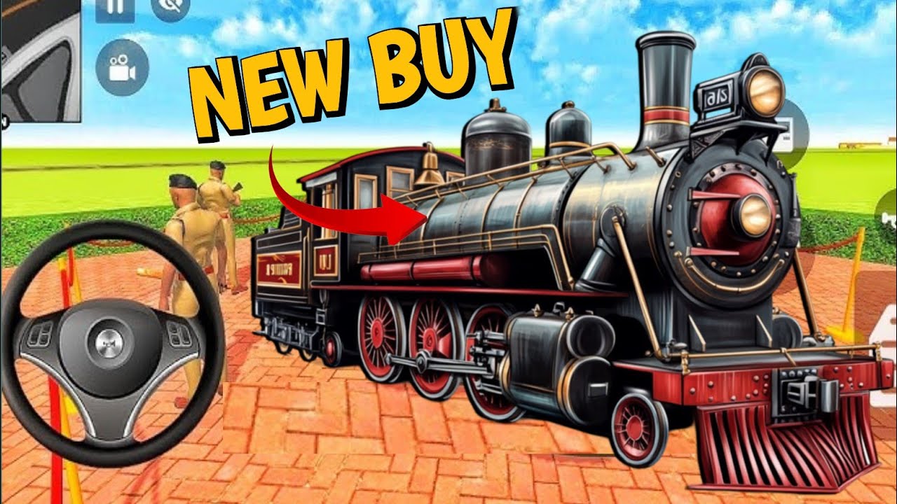 Franklin buy train in indian theft auto simulator 🤠