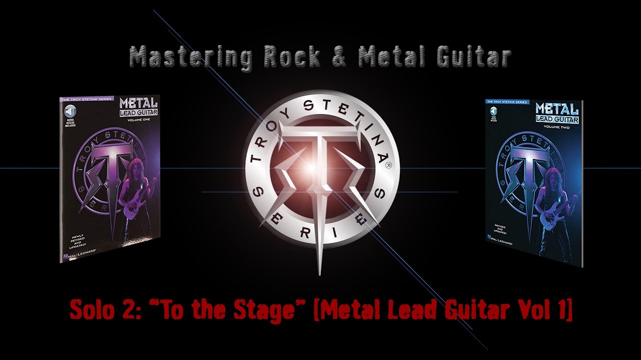 Металлическое соло на гитаре 2 &laquo;На сцену&raquo;