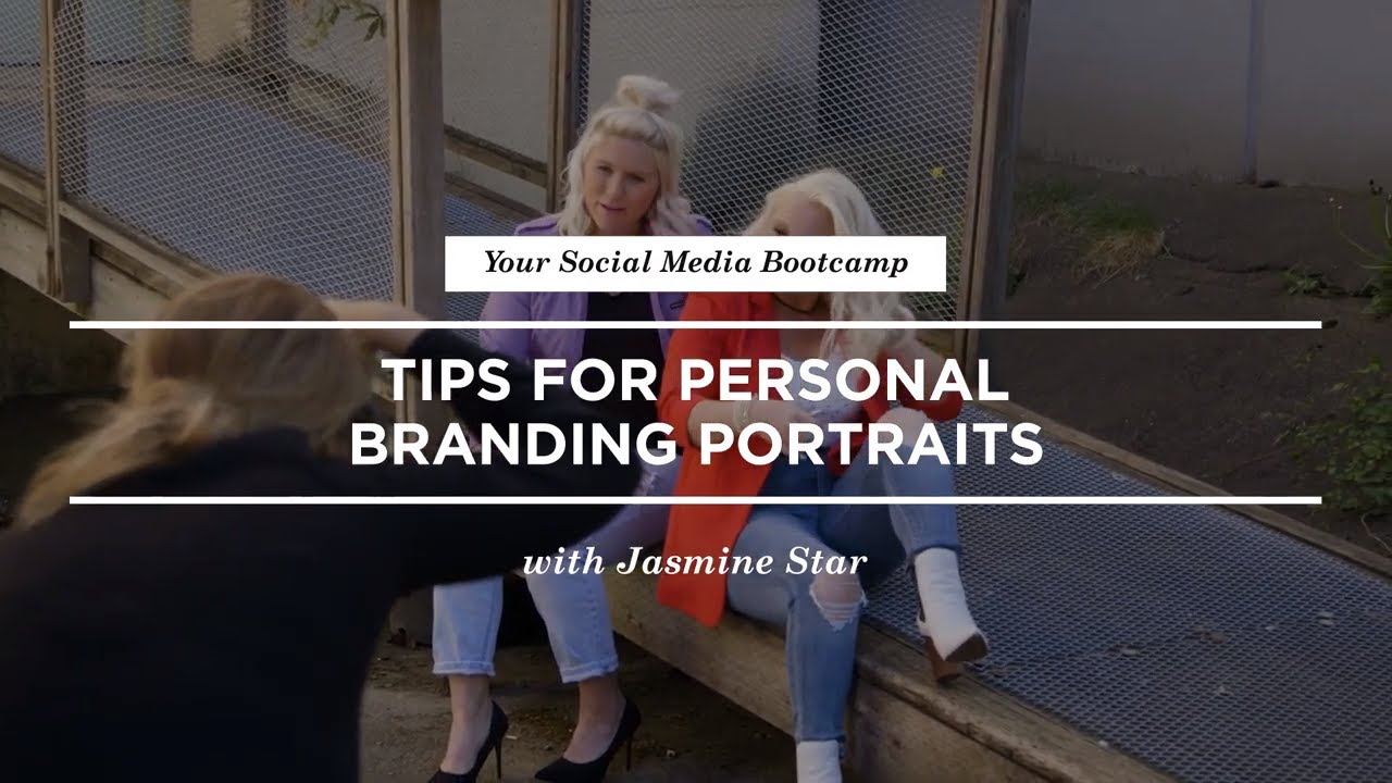 How to Shoot a Portrait for Personal Branding with Jasmine Star | CreativeLive