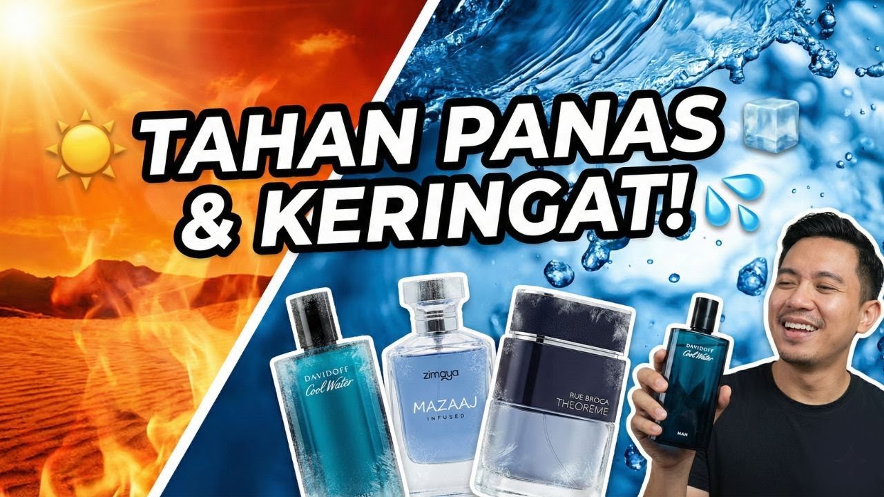5 Parfum Pria Paling Segar & Tahan Lama untuk Outdoor | Edisi Cuaca Ekstrem