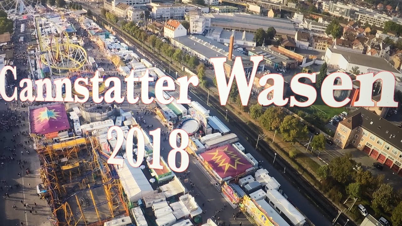 Cannstatter Wasen 2018 Alle Fahrgeschäfte