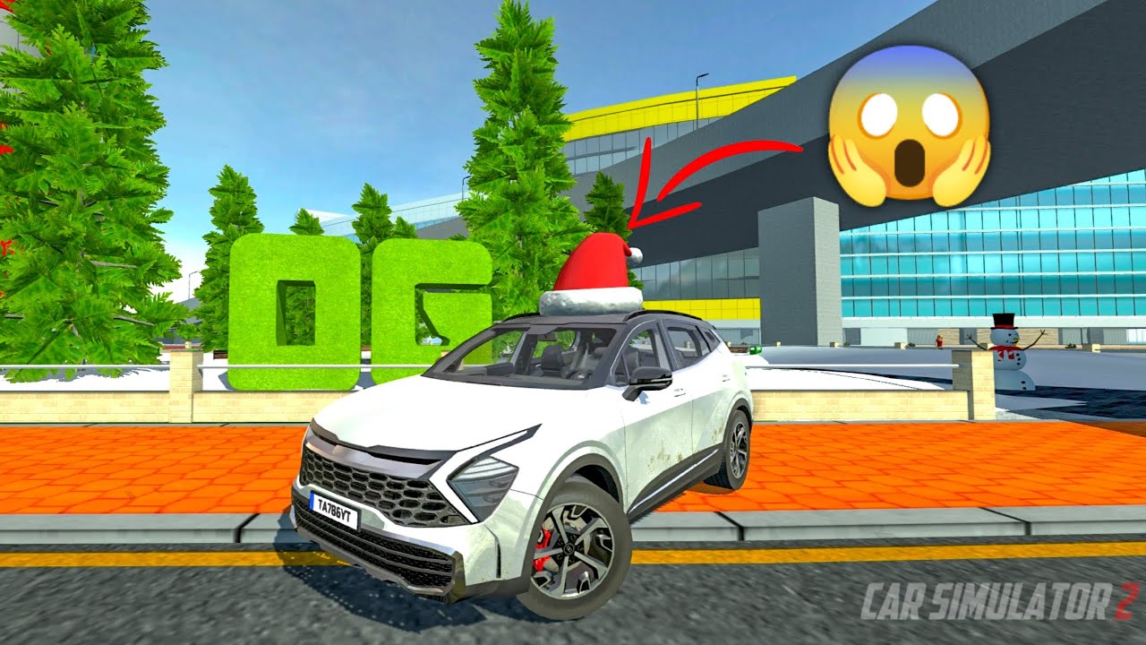 Kia Sportage in Car Simulator 2 - Santa Roof Cap Claimed - New Update! Lamborghini Sian