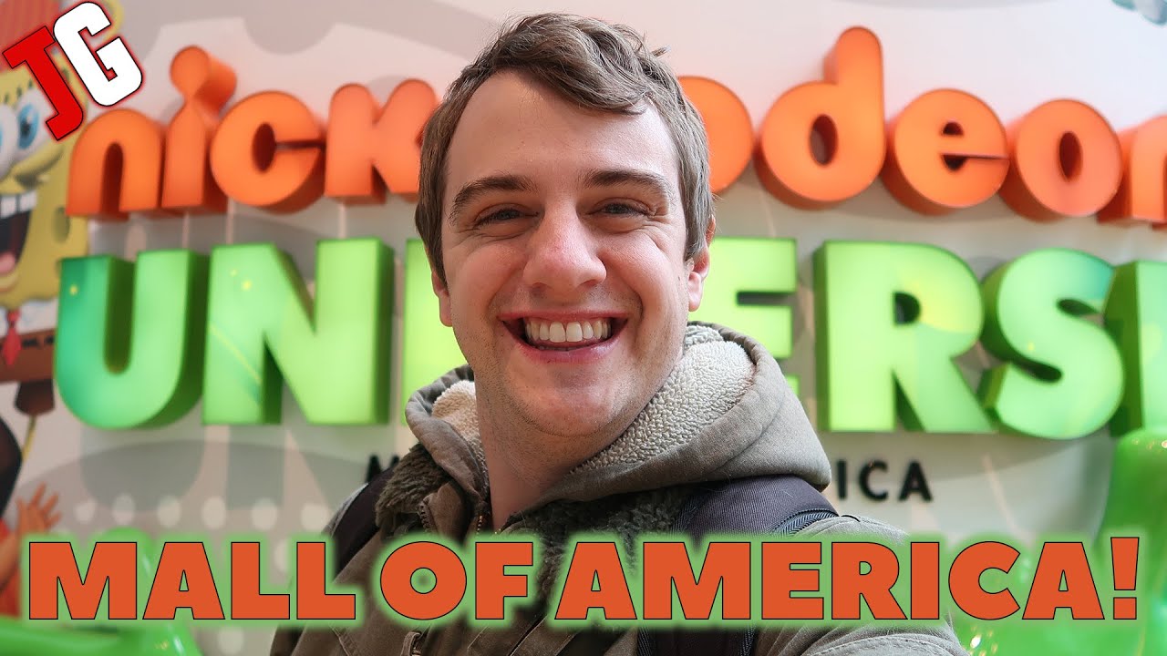 Торговый центр Mall Of America: Nickelodeon Universe и ресторан Twin City Grill!