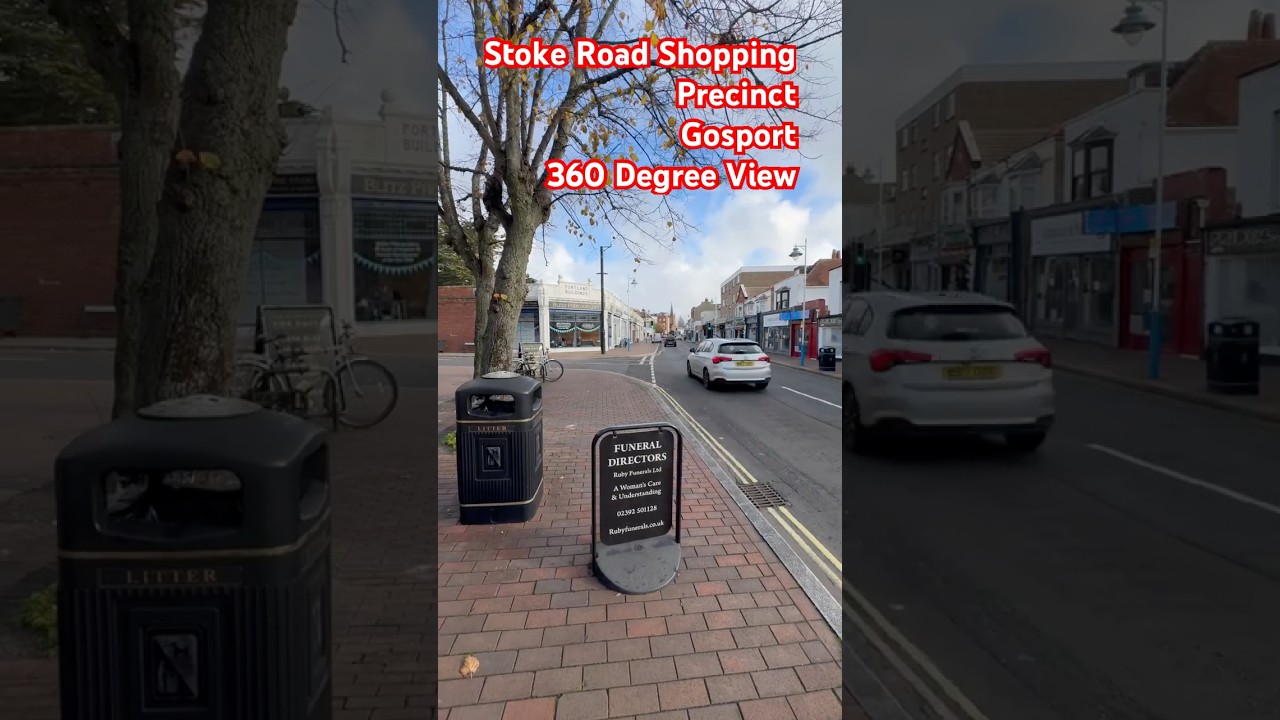 Stoke Road Shopping Precinct 360 Degree view! #adventure #viral #youtubeshorts