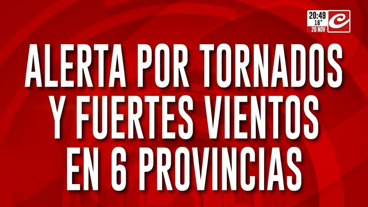 Tormenta extrema azota Buenos Aires: alerta amarilla por vientos de 70 km/h y granizo