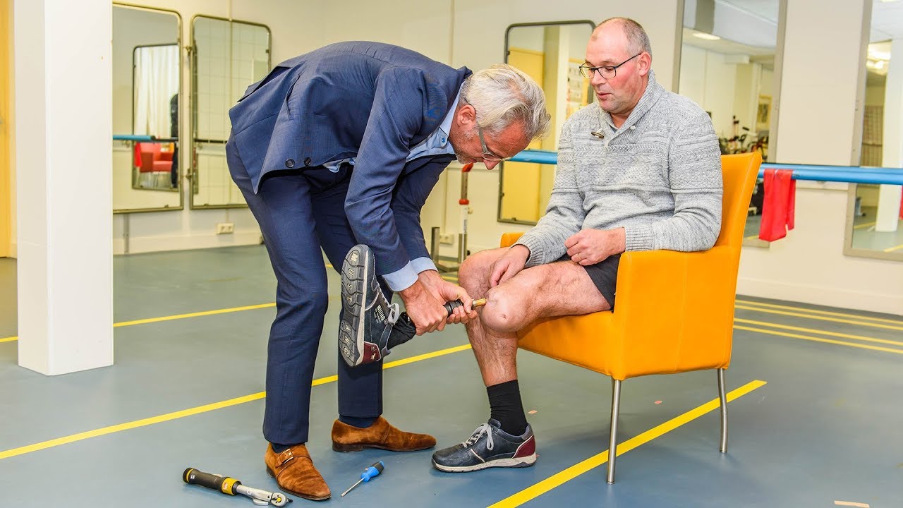 Innovatieve klikprothese voor mensen met een beenamputatie